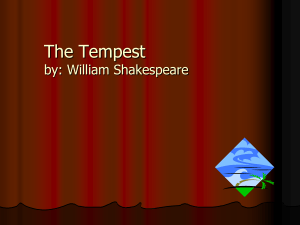 the tempest introduction