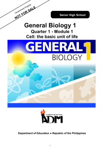 General-Biology-1-Module