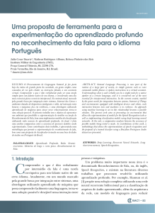 Uma proposta de ferramenta para a experimentação do aprendizado profundo no reconhecimento da fala para o idioma Português