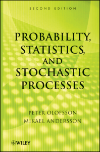 Probability, Statistics, and Stochastic Processes, Second Edition BOOKD