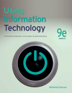 Using Information Technology 9th Complet