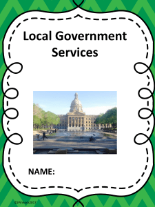 Municipal Services