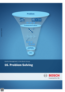 Problem Solving By Bosch