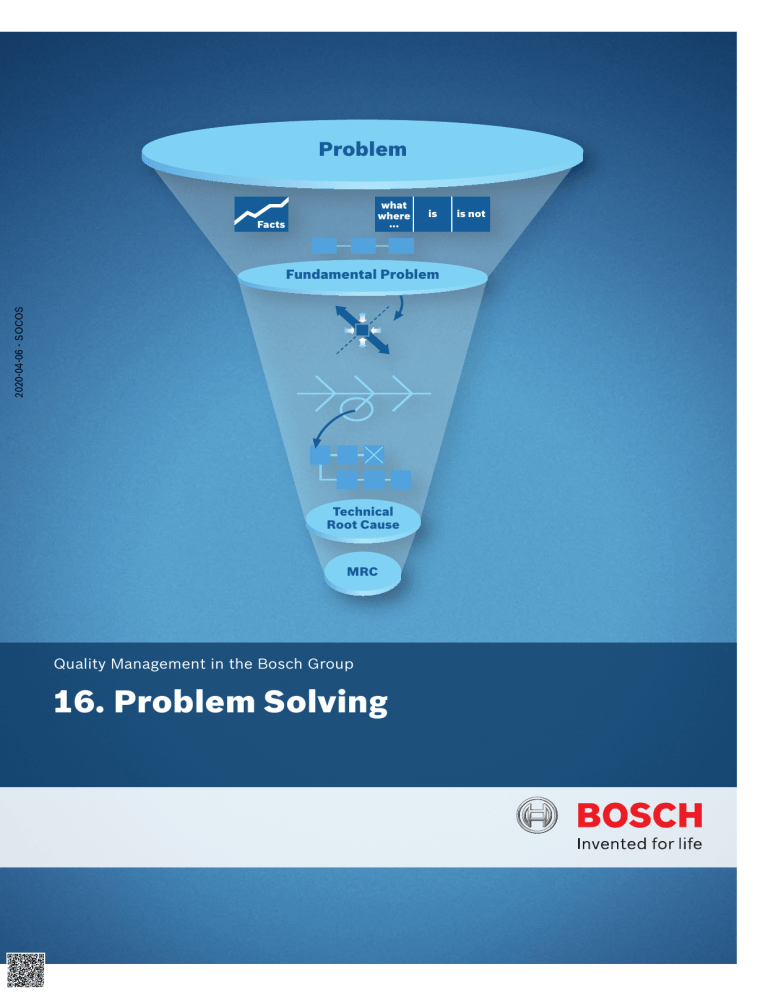 problem solving sheet bosch