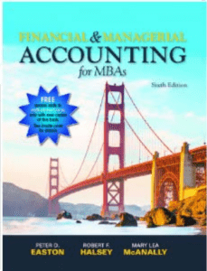 1 Proof For Financial and Managerial Accounting for MBAs 6th Edition