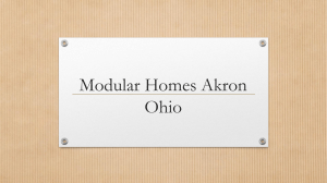 Modular Homes Akron Ohio