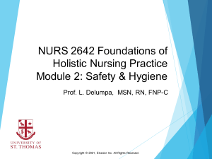 Nursing Safety & Hygiene Presentation