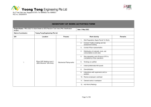 YT2-2022-RA-15 PBG-2022-To Build Shelter at SEG Receiver Tank Area (PWL Modification Scope)