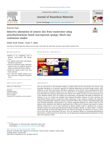 Arish's paper Published JHM 2022