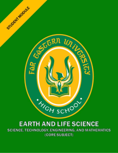 EARTH AND LIFE SCIENCE  Lecture Module .pdf