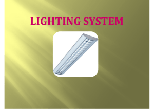 Lighting system Presentation-1