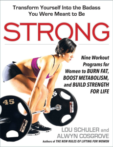 Strong   nine workout programs for women to burn fat, boost metabolism, and build strength for life ( PDFDrive )