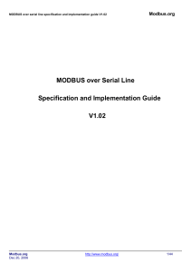Modbus over serial line V1 02