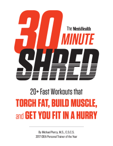 30 Minute Shred - Mens Health