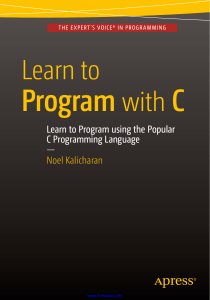 Learn to Program with C  Learn to Program using the Popular C Programming Language ( PDFDrive )