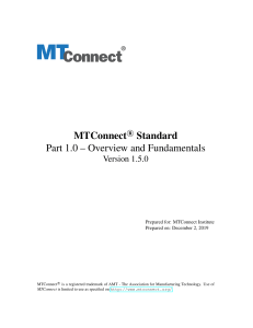 MTC Part 1-0 Overview and Fundamentals 1-5-0