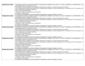 Derechos del Niño en México: Ley General y Derechos Fundamentales