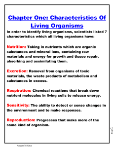 Biology summarised notes