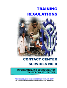 CONTACT CENTER SERVICES NC II