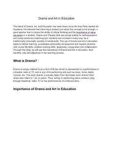 Drama-and-Art-in-Education