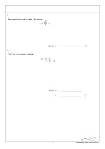 Grade-8-EOY-Algebra-Revision