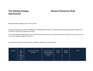 the-hayling-college-general-classroom-risk-assessment