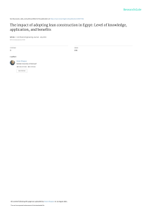 05TheImpactofAdoptingLeanConstructioninEgypt