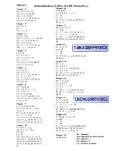 HCV & Irodov Questions List stamp