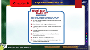 Understand physical fitness 