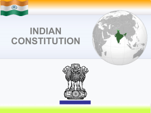 Indian Constitution unit II