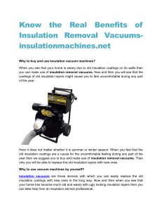 Know the Real Benefits of Insulation Removal Vacuums-insulationmachines.net