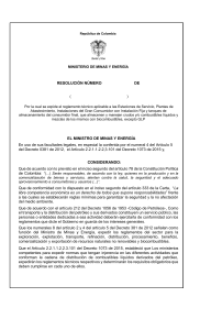 11 10 2019  RESOLUCION REGLAMENTO TECNICO PARA AGENTES DE LA CADENA