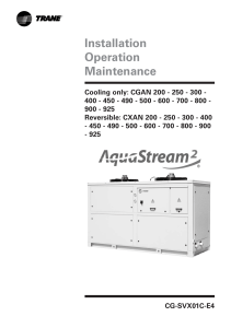 Trane-CGAN&CXAN-IOM-gsdhvac.com-HVAC-Technologies