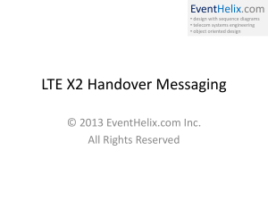 Session 05 - LTE X2 Handover Messaging