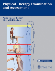 Physical Therapy Examination and Assessment - Thieme ( PDFDrive )