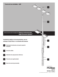 Light-Structure System TLC for LED Installation Instructions Spanish (ID 62308)