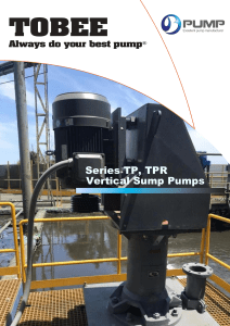 Tobee® Vertical Slurry Pumps