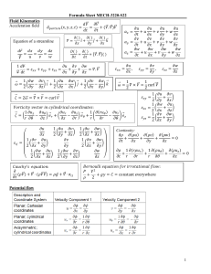 Formula sheet-MECH3220-S22-midterm