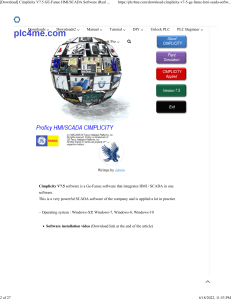 Cimplicity V7.5 GE-Fanuc HMI SCADA Software (Real 100 )