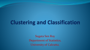 Clustering & Classification MU