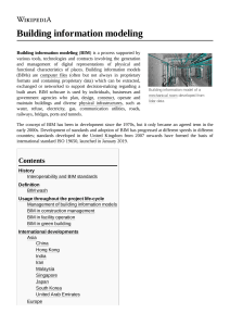 Building information modeling