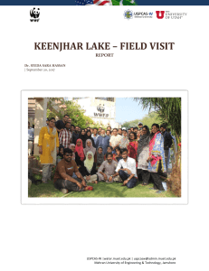 Field-Visit-to-WWF-Pakistan-Keenjhar-Conservation-and-Information-Center