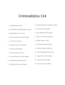 Criminalística 114