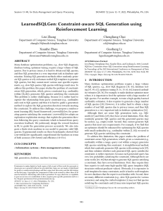  LearnedSQLGen Constraint-aware SQL Generation using Reinforcement Learning