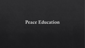 Peace Education G5