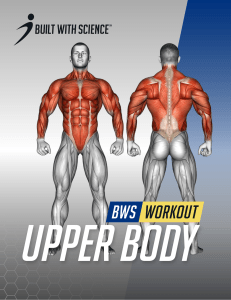 Built With Science UPPER WORKOUT PDF