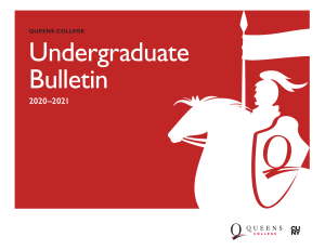 Adm Undergraduate Bulletin 2020 2021