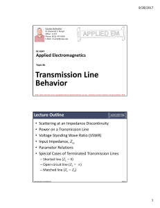 Lecture-4b-Transmission-Line-Behavior