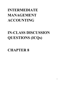 ICQ - Chapter 8 9th edition