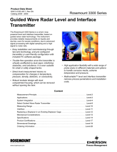 3300-DataSheet - from Emerson